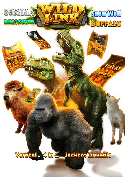 Animal Theme 4 In 1 Slot Win 777 Wild Link