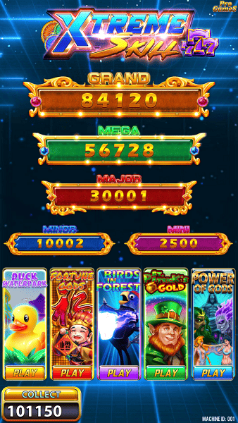 Classic 5 In 1 Video Slot Machine Software Xtreme Skill 777