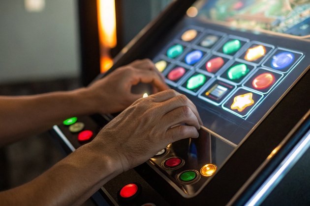 touchscreen and curved gaming displays